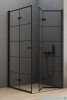 New Trendy New Soleo Black 90x90x195 cm kabina kwadratowa przejrzyste D-0289A/D-0290A